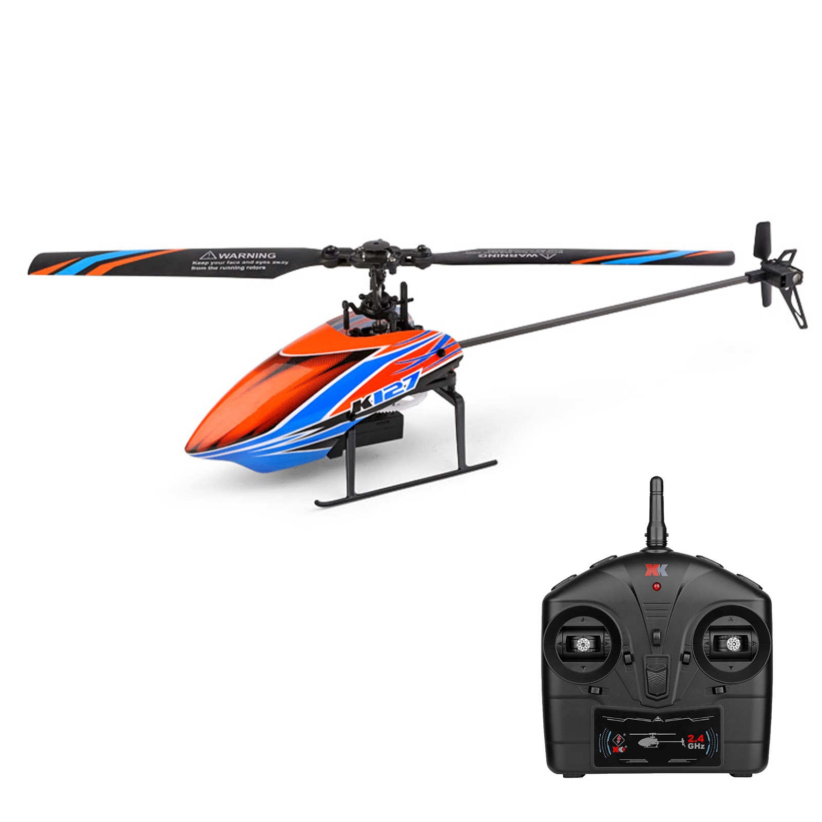 WLtoys XK K127 4CH 6 محاور الد - مراجعة Rc Helicopter Blade وسعره